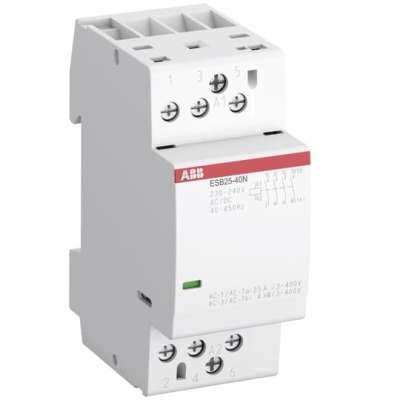 Contacteur modulaire tripolaire 3NO/25A 230V ESB25-30N-06 ABB