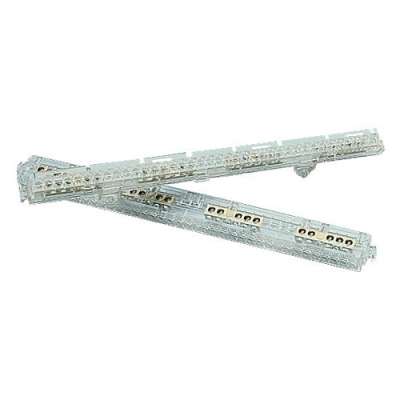 Bornier de distribution L1-L2-L3-N (4x16mm²) pour coffret Fix-O-Rail 150 ABB-Vynckier