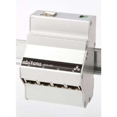 Switch Ethernet pour rail DIN 5 ports 10/100Base-TX ABI-EL1001S00 Abitana