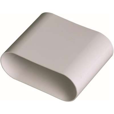 Raccord droit mâle pour gaine PVC oblong 100x40 mm Aldes