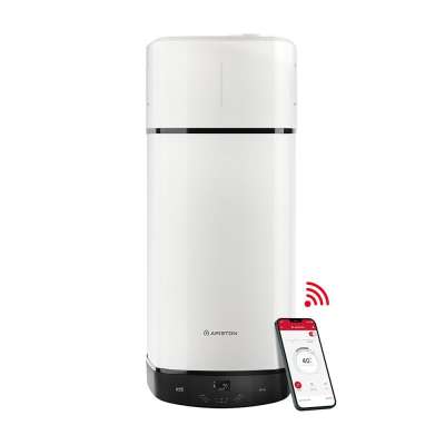 Chauffe-eau thermodynamique mural compact 150 litres Nuos Plus S2 WiFi A+ Ariston