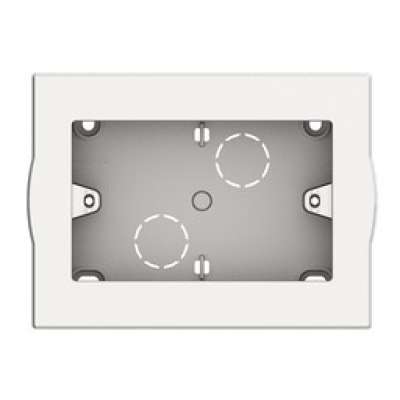 Boîte apparente 3 modules blanc Living Light Bticino