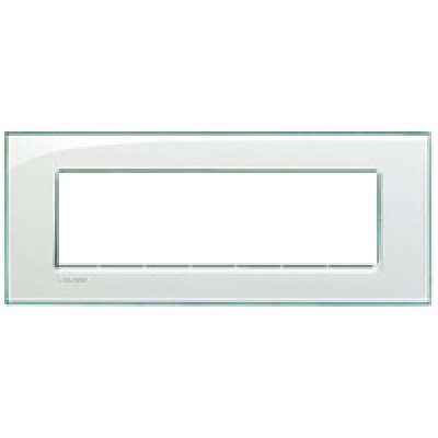 Plaque de recouvrement 7 modules Kristall Living Light Bticino