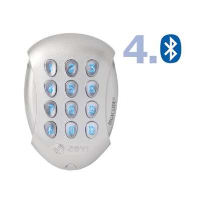 Clavier à codes Digicode zamak Bluetooth avec Boxcode 3 relais GALEO 4.0 CDVI