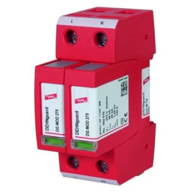 Parafoudre pour réseau électrique 2x230V (sans Neutre) (40kA) DEHNguard M TN 275 (FM)