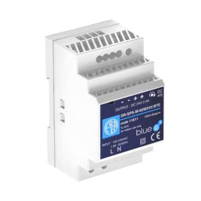 Alimentation stabilisée  60W-24VDC-2.5A DR-SPS-M-60W24V/BTE EREA