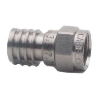 Connecteur femelle à sertir pour câble coaxial Ø 6mm F59ALM3,9/7,2 Hirschmann