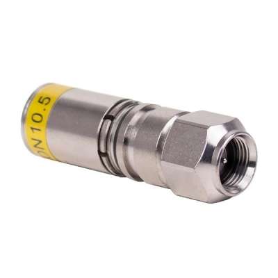 Connecteur femelle à compression pour câble coaxial Ø11mm FM RG11 CX3 QM 10.5 Hirschmann