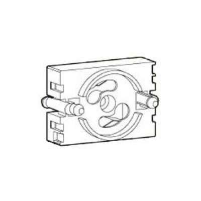 Douille porte-starter avec serre-fil automatique (fixation tétons)