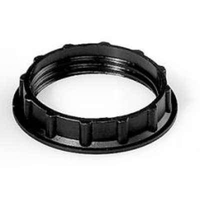 Bague noire pour douille PVC E27