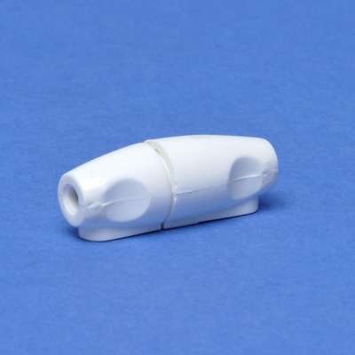 Porte-fusible Ø5x20mm volant blanc pour fils souples