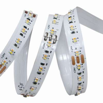 Bandeau Led SMD2110 blanc bicolore 5 mètres  50W/24VDC/2700-6000K/3900Lm (780Lm/m) IP20 Integratech