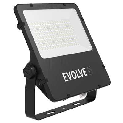 Projecteur LED noir 100W/60000h/13551Lm/120° blanc chaud 3000K Evolve 2 EV100B1203 Integratech