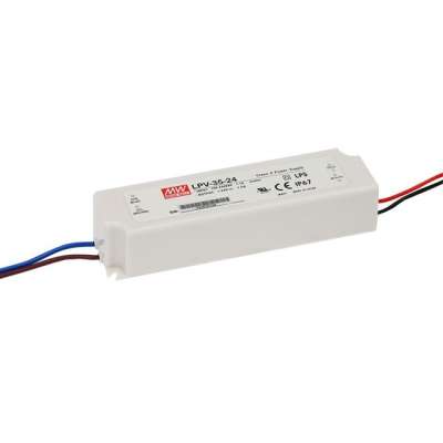 Alimentation Led 24VDC/ 35W (IP67) LPV-35-24 Integratech