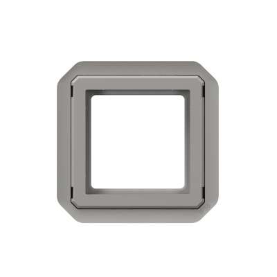 Adaptateur sans volet pour fonction Mosaic gris Plexo 55 gris Legrand