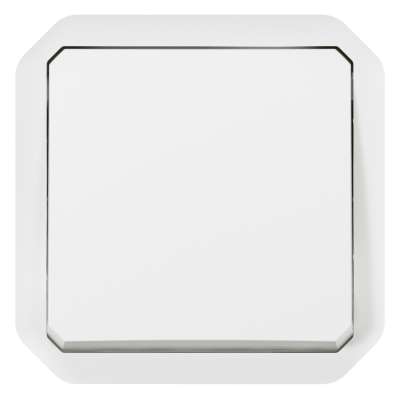 Interrupteur va-et-vient 10A Plexo 55 blanc Legrand