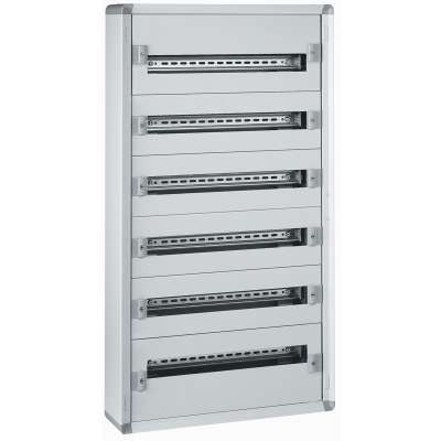 Coffret apparent métallique 144 modules (6x24) sans porte XL³160 Legrand