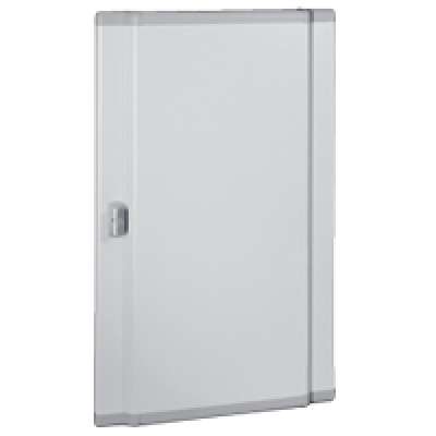 Porte galbée métallique Ht=750 pour coffrets 4 rangées XL³ 160/400 Legrand