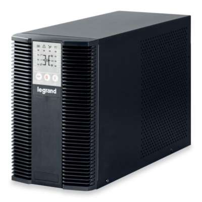 Onduleur UPS 1000VA avec 1 prise 2P+T 230V et 3 prises IEC 230V Keor LP 1000VA FR Legrand