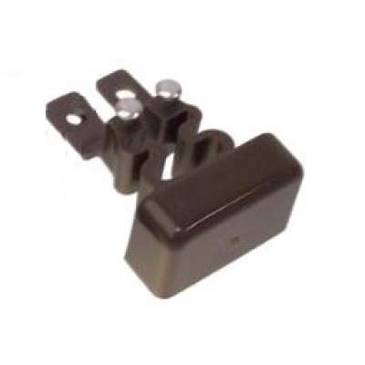 Embout marron gauche ou droit pour moulure 20x12.5mm DLP Legrand