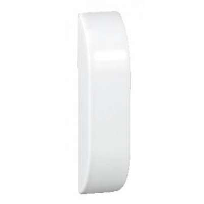 Embout pour plinthes 2 compartiments  80 x 20mm blanc RAL 9010 DLP Legrand