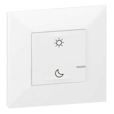 Commande sans fil de scénario Lever/coucher pour produits connectés blanc Valena Next with Netatmo Legrand