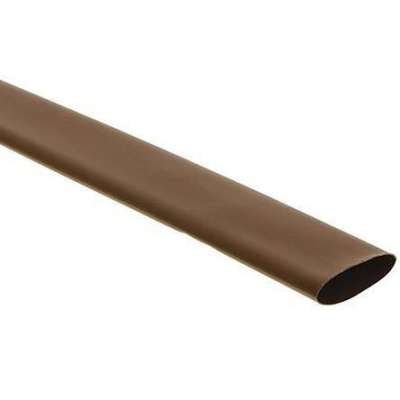 Gaine thermorétractable Ø 3/1mm brune à paroi mince sans adhésif GTI 3000 3M (au mètre)