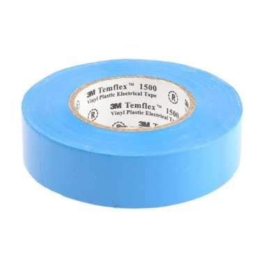 Ruban isolant électrique vinyl 19mm x 20m bleu