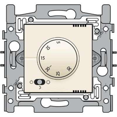 Thermostat électronique 8A/230V Original crème Niko