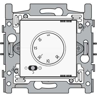 Thermostat électronique 8A/230V Original et Intense blanc Niko