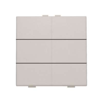 Commande d'éclairage sextuple avec touches Original Light Grey Home Control® Niko