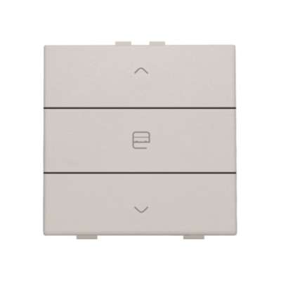 Commande de moteur simple avec touche Original Light Grey Home Control® Niko