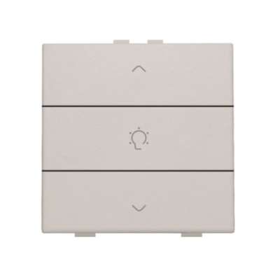 Commande de variateur simple avec touches Original Light Grey Home Control® Niko