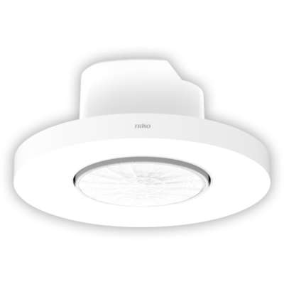 Détecteur de mouvement plafond blanc encastré (pour boîte d'encastrement) M42MR 12m/360° 1 canal 10A 230V 353-600111 Niko