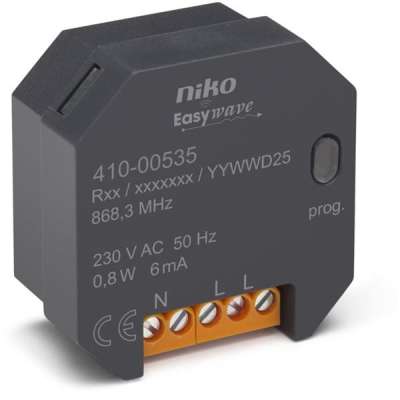 Répéteur Easywave pour des installations RF avec des portées insuffisantes Niko