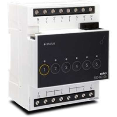 Module de commutation 6 contacts 16A Home Control® Niko