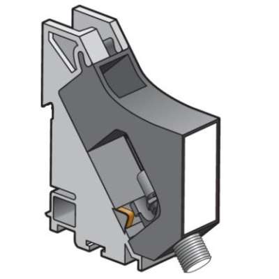 Connecteur coaxial RG59 pour rail DIN Niko