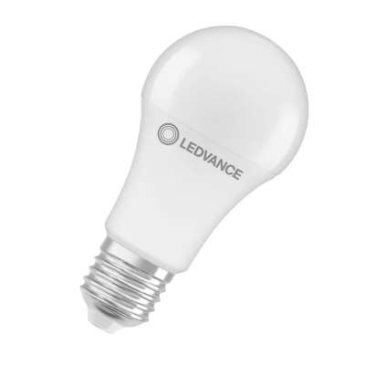 Lampe Led sphérique non dimmable Classic dépolie A100 13-100W/1521lm/Ø60/2700K/ 220-240V/E27/15000h blanc chaud Ledvance Osram