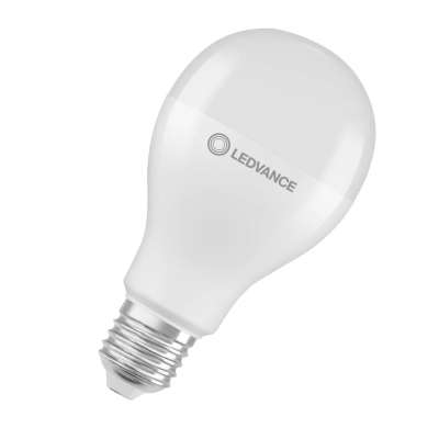 Lampe Led sphérique non dimmable Classic dépolie A150 19-150W/2452lm/Ø65/2700K/ 220-240V/E27/15000h blanc chaud Ledvance Osram