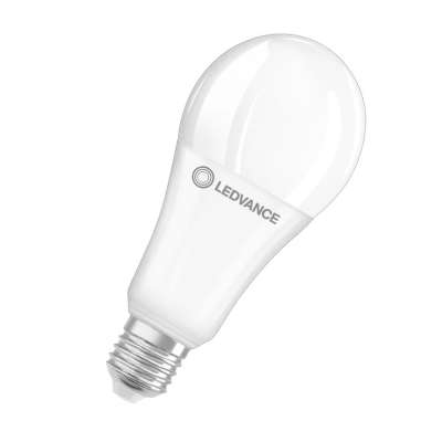 Lampe Led sphérique dimmable Classic dépolie A 150 14-150W/2452lm/Ø70/2700K/ 220-240V/E27/25000h blanc chaud Ledvance Osram