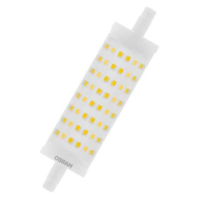 Lampe Led linéaire Parathom Line 16-125W/2700K/230V/R7s/118mm/15000h/2000lm blanc chaud Osram