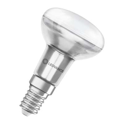 Lampe Led non dimmable R50 60 Ø50/4.3W/36°/2700K/350Lm/582cd/15000h/230V/E14 blanc très chaud Ledvance Osram