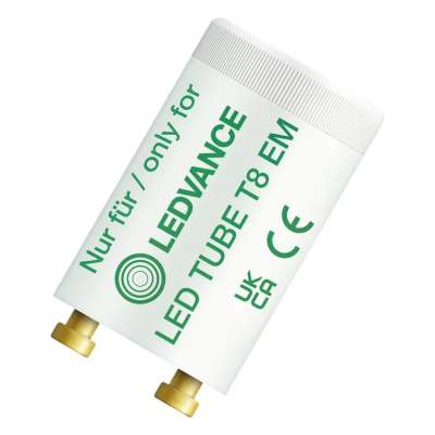 Starter pour tubes Led T8 alimenté par ballast conventionnel Ledvance Osram (Blister de 2 pièces)