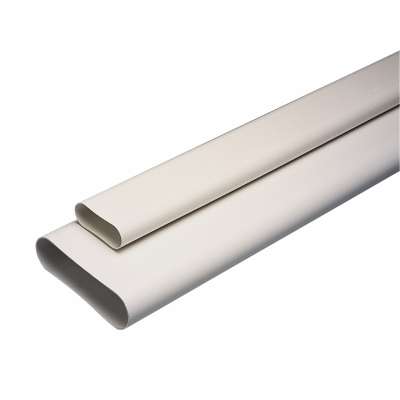 Conduit PVC oblong 200x60mm longueur 3 mètres Aldes