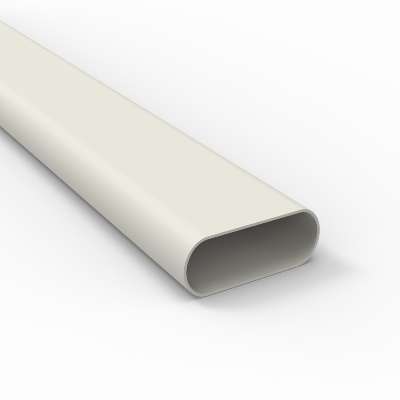 Conduit rigide synthétique PE oblong 140x64mm - L=3m Easyflex Renson