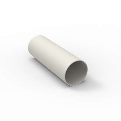 Conduit rallonge rigide synthétique PE Ø125mm - L=25cm Easyflex Renson