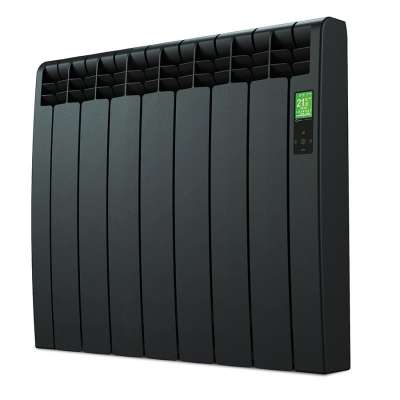 Radiateur électrique à inertie (fluide) anthracite 1000W WiFi série D DFB1000RAD Rointe