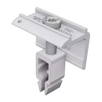 Pince terminaison Rapid16 30 - 40 aluminium blanc 131101-001 Schletter