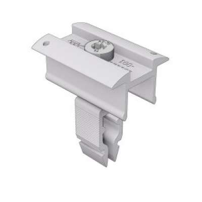 Pince intermédiaire Rapid16 30 - 40 aluminium blanc 131121-001 Schletter