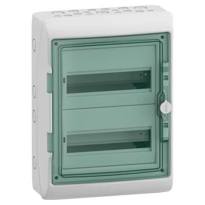 Coffret apparent étanche 24 modules (2x12) IP65 pour l'extérieur Mureva 13964M Schneider Electric 